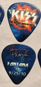 KISS 2010 HSOE FONTANA 9-25-10 City Guitar Picks