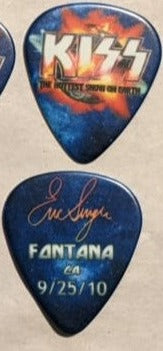KISS 2010 HSOE FONTANA 9-25-10 City Guitar Picks