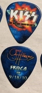 KISS 2010 HSOE FRISCO 9-18-10 City Guitar Picks