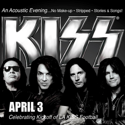 KISS 2014 Highland CA San Manuel Casino Acoustic Show 4-3-2014 Guitar Picks