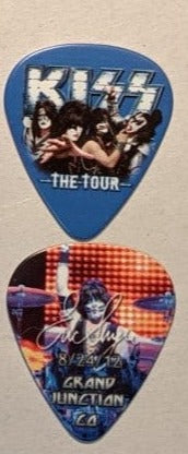 KISS 2012 The Tour GRAND JUNCTION 8-24-12 City Guitar Picks