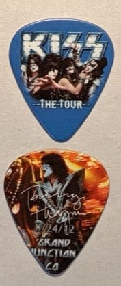 KISS 2012 The Tour GRAND JUNCTION 8-24-12 City Guitar Picks