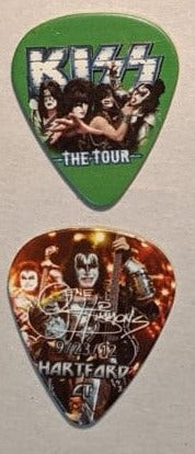 KISS 2012 The Tour HARTFORD 9-23-12 City Guitar Picks