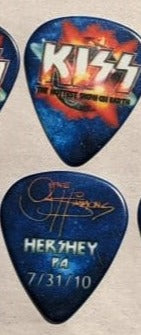 KISS 2010 HSOE HERSHEY 7-31-10 City Guitar Picks