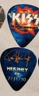 KISS 2010 HSOE HERSHEY 7-31-10 City Guitar Picks