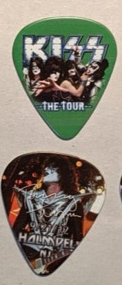 KISS 2012 The Tour HOLMDEL 9-21-12 City Guitar Picks