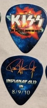 KISS 2010 HSOE INDIANAPOLIS 8-9-10 City Guitar Picks