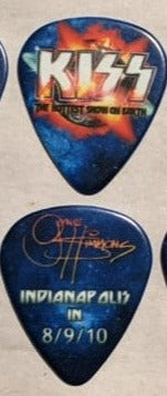 KISS 2010 HSOE INDIANAPOLIS 8-9-10 City Guitar Picks