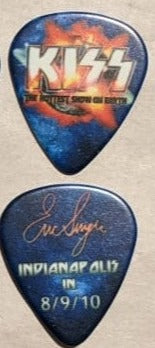 KISS 2010 HSOE INDIANAPOLIS 8-9-10 City Guitar Picks
