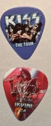 KISS 2012 The Tour IRVINE 8-14-12 City Guitar Picks