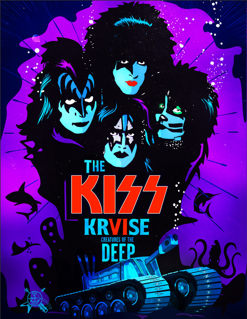KISS Kruise VI Lot of all 4 sets 16 Guitar Picks total