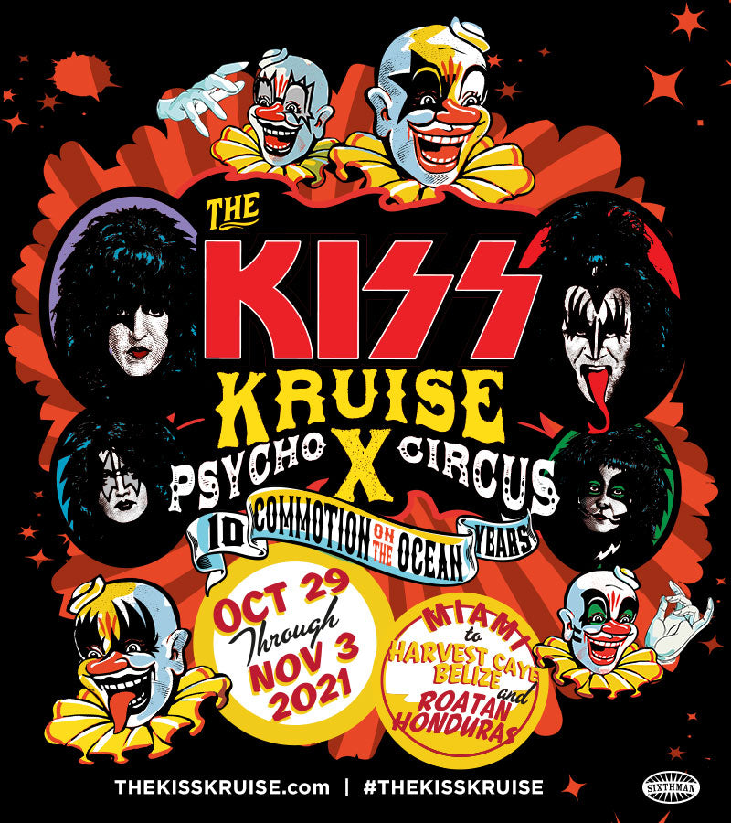 KISS Kruise X CLOWNS Guitar Picks