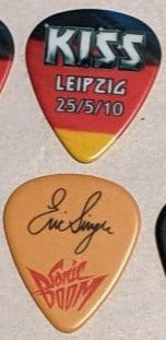 KISS LEIPZIG GERMANY 25/5/2010 Sonic Boom Over Europe City Guitar Picks