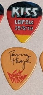 KISS LEIPZIG GERMANY 25/5/2010 Sonic Boom Over Europe City Guitar Picks