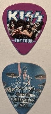 KISS 2012 The Tour LOUISVILLE 8-1-12 City Guitar Picks