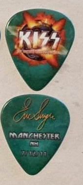 KISS 2011 HSOE MANCHESTER 7-12-2011 City Guitar Picks
