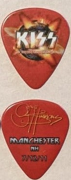 KISS 2011 HSOE MANCHESTER 7-12-2011 City Guitar Picks