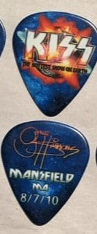 KISS 2010 HSOE MANSFIELD 8-7-10 City Guitar Picks