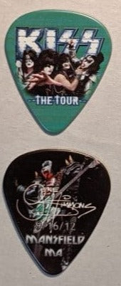 KISS 2012 The Tour MANSFIELD 9-16-12 City Guitar Picks