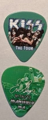 KISS 2012 The Tour MANSFIELD 9-16-12 City Guitar Picks
