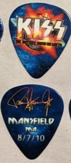 KISS 2010 HSOE MANSFIELD 8-7-10 City Guitar Picks