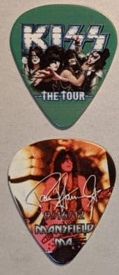 KISS 2012 The Tour MANSFIELD 9-16-12 City Guitar Picks