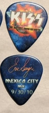 KISS 2010 HSOE MEXICO CITY 9-30-10 City Guitar Picks