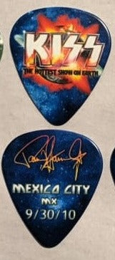 KISS 2010 HSOE MEXICO CITY 9-30-10 City Guitar Picks