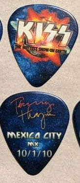 KISS 2010 HSOE MEXICO CITY 10-1-10 City Guitar Picks