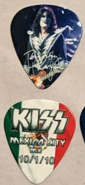 KISS 2010 HSOE MEXICO CITY 10-1-10 City Guitar Picks