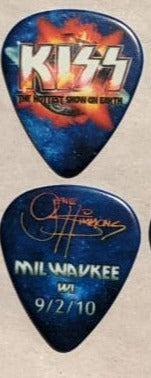 KISS 2010 HSOE MILWAUKEE 9-2-10 City Guitar Picks