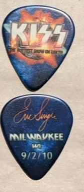 KISS 2010 HSOE MILWAUKEE 9-2-10 City Guitar Picks