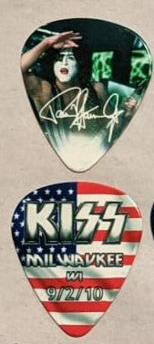 KISS 2010 HSOE MILWAUKEE 9-2-10 City Guitar Picks