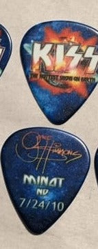 KISS 2010 HSOE MINOT 7-24-10 City Guitar Picks