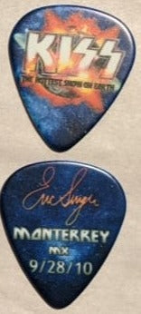 KISS 2010 HSOE MONTERREY 9-28-10 City Guitar Picks