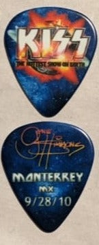 KISS 2010 HSOE MONTERREY 9-28-10 City Guitar Picks