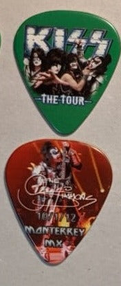 KISS 2012 The Tour MONTERREY 10-1-12 City Guitar Picks