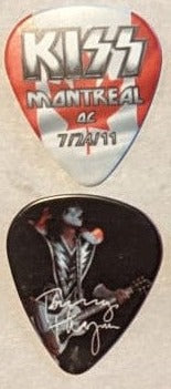 KISS 2011 HSOE MONTREAL 7-24-2011 City Guitar Picks