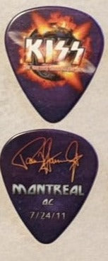 KISS 2011 HSOE MONTREAL 7-24-2011 City Guitar Picks