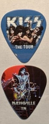 KISS 2012 The Tour NASHVILLE 9-4-12 City Guitar Picks