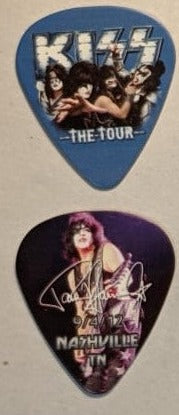 KISS 2012 The Tour NASHVILLE 9-4-12 City Guitar Picks