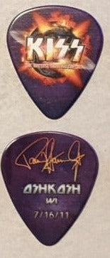 KISS 2011 HSOE OSHKOSH 7-16-2011 City Guitar Picks