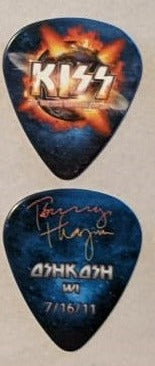 KISS 2011 HSOE OSHKOSH 7-16-2011 City Guitar Picks
