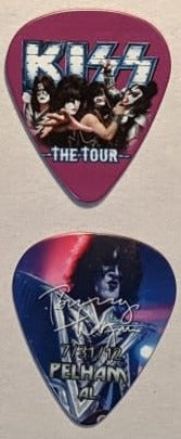 KISS 2012 The Tour PELHAM 7-31-12 City Guitar Picks