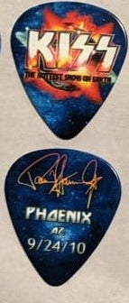 KISS 2010 HSOE PHOENIX 9-24-10 City Guitar Picks