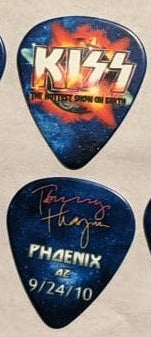 KISS 2010 HSOE PHOENIX 9-24-10 City Guitar Picks