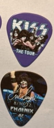 KISS 2012 The Tour PHOENIX 8-10-12 City Guitar Picks