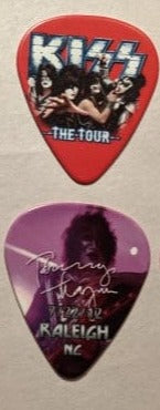 KISS 2012 The Tour RALEIGH 7-22-12 City Guitar Picks