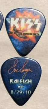 KISS 2010 HSOE RALEIGH 8-29-10 City Guitar Picks