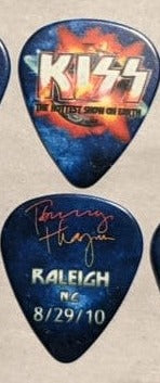 KISS 2010 HSOE RALEIGH 8-29-10 City Guitar Picks